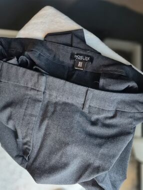 Rachel Zoe Charcoal Grey Wide Leg Dress Pants - Size 12 - High Rise